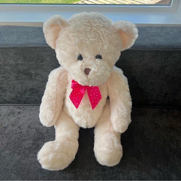 NWOT Dan Dee Cream Bear - Picture 2 of 7